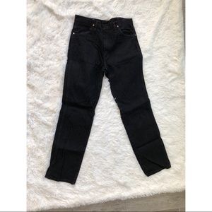 Wrangler black jeans